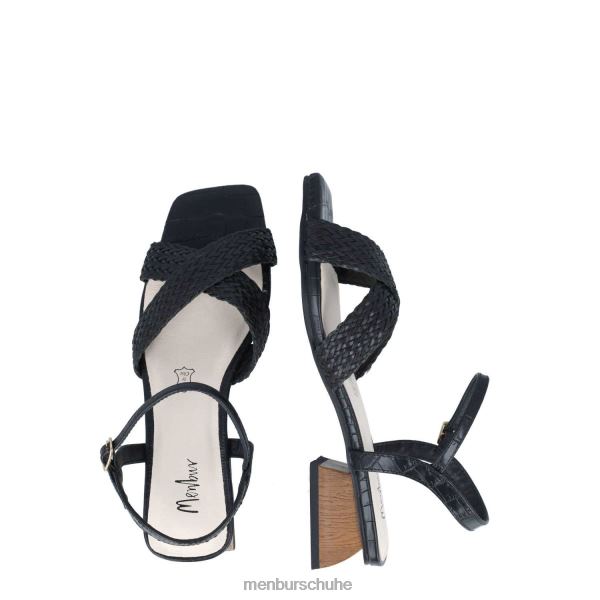 mittlere und niedrige Absätze Menbur atreo Schwarz Frauen 2R0V01710