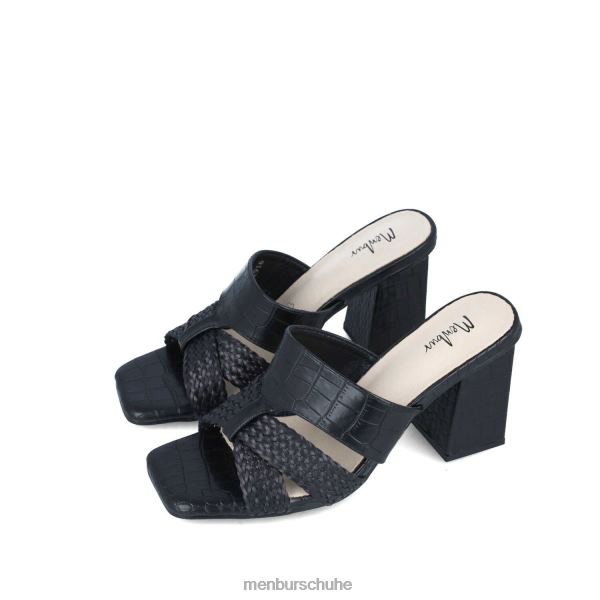 mittlere und niedrige Absätze Menbur atreo Schwarz Frauen 2R0V01714