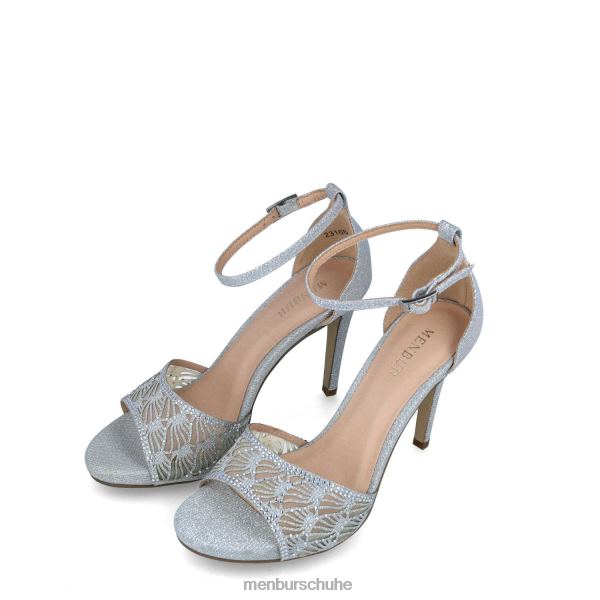 mittlere und niedrige Absätze Menbur auxo Silber Frauen 2R0V05813