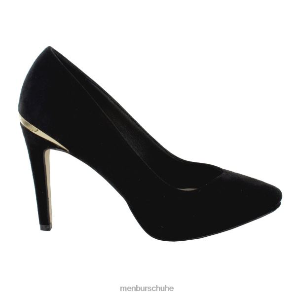 mittlere und niedrige Absätze Menbur bemüht Schwarz Frauen 2R0V01926