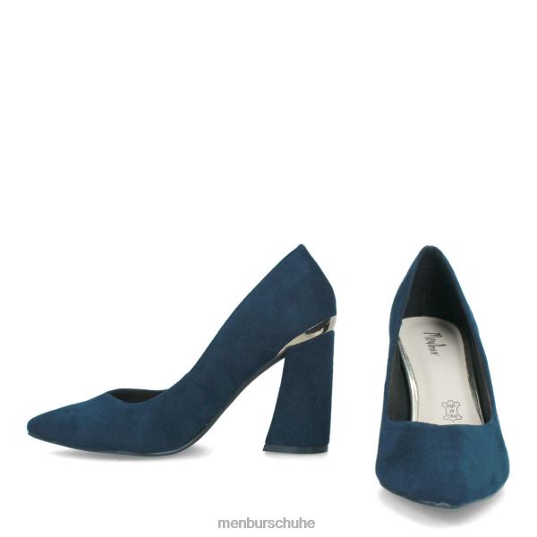 mittlere und niedrige Absätze Menbur beschränken Dunkelblau Frauen 2R0V05896