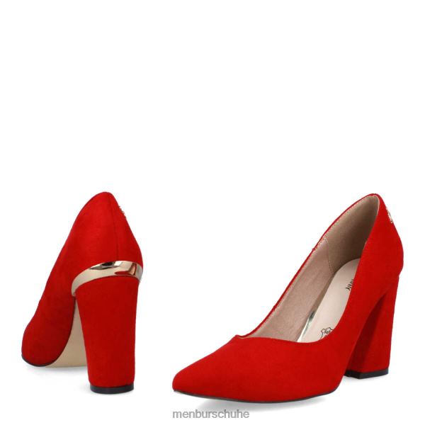mittlere und niedrige Absätze Menbur beschränken Rot Frauen 2R0V05897