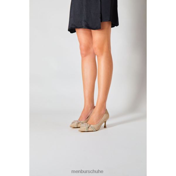 mittlere und niedrige Absätze Menbur cuarzo Gold Frauen 2R0V05615