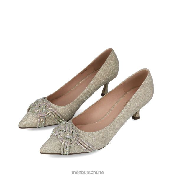 mittlere und niedrige Absätze Menbur cuarzo Gold Frauen 2R0V05615