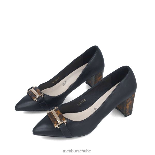 mittlere und niedrige Absätze Menbur demantoide Schwarz Frauen 2R0V01631