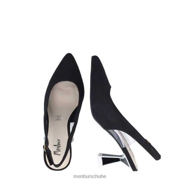 mittlere und niedrige Absätze Menbur diorita Schwarz Frauen 2R0V05638