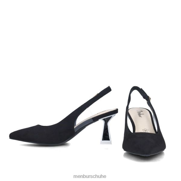 mittlere und niedrige Absätze Menbur diorita Schwarz Frauen 2R0V05638