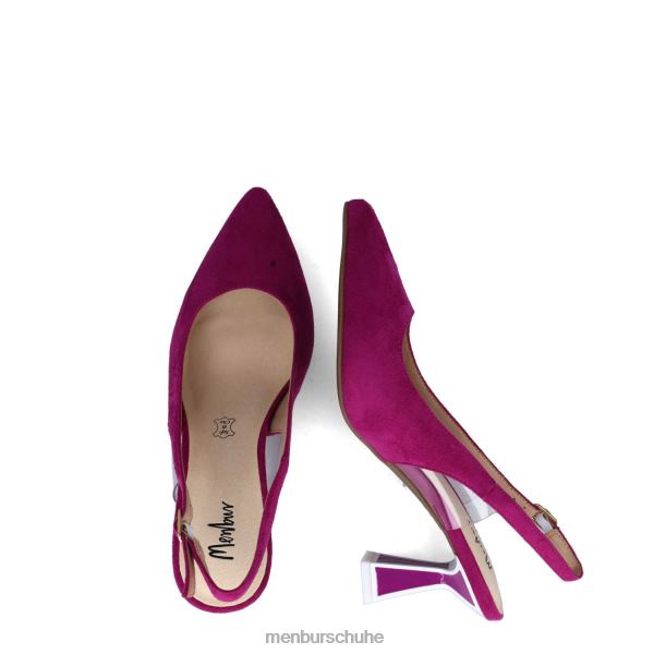 mittlere und niedrige Absätze Menbur diorita violett Frauen 2R0V05640