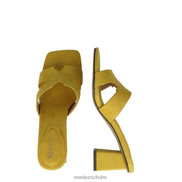 mittlere und niedrige Absätze Menbur eleusis Gelb Frauen 2R0V05716