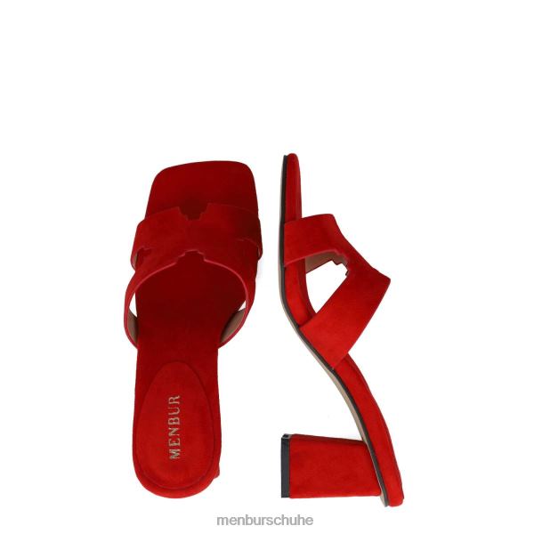 mittlere und niedrige Absätze Menbur eleusis Rot Frauen 2R0V01673