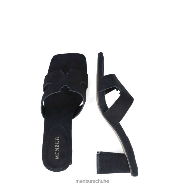 mittlere und niedrige Absätze Menbur eleusis Schwarz Frauen 2R0V05719
