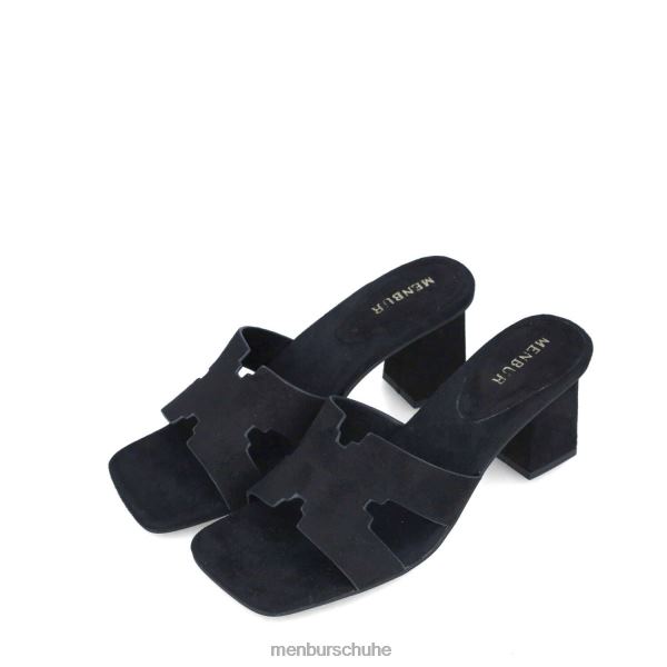 mittlere und niedrige Absätze Menbur eleusis Schwarz Frauen 2R0V05719