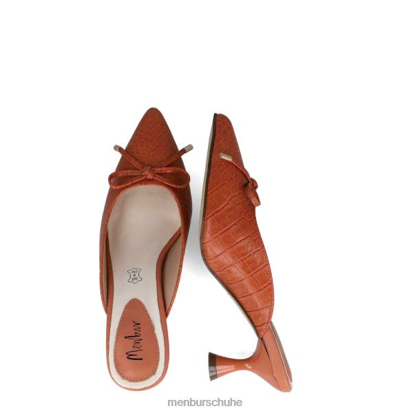 mittlere und niedrige Absätze Menbur eos Orange Frauen 2R0V01678