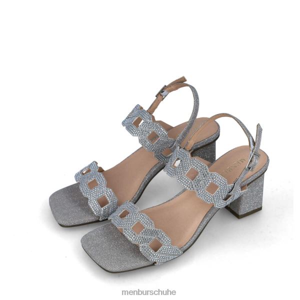 mittlere und niedrige Absätze Menbur heosforo Silber Frauen 2R0V01697