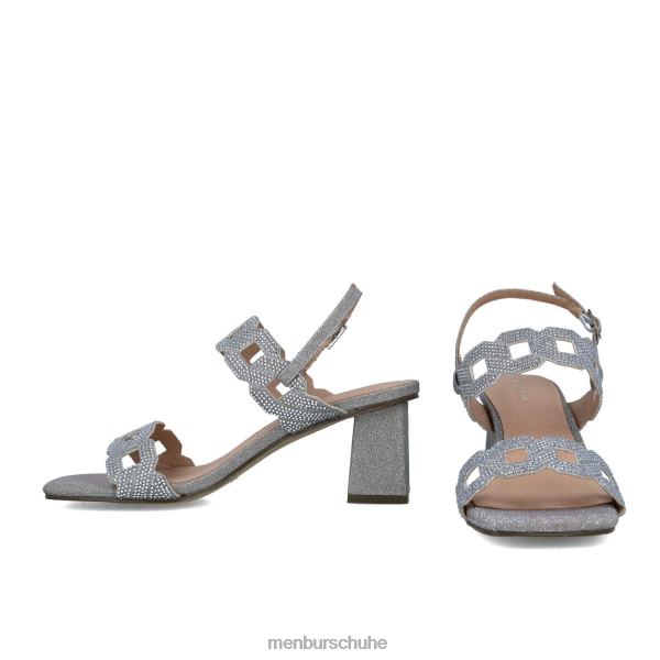mittlere und niedrige Absätze Menbur heosforo Silber Frauen 2R0V01697