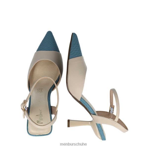 mittlere und niedrige Absätze Menbur hydri Azul Claro Frauen 2R0V01596