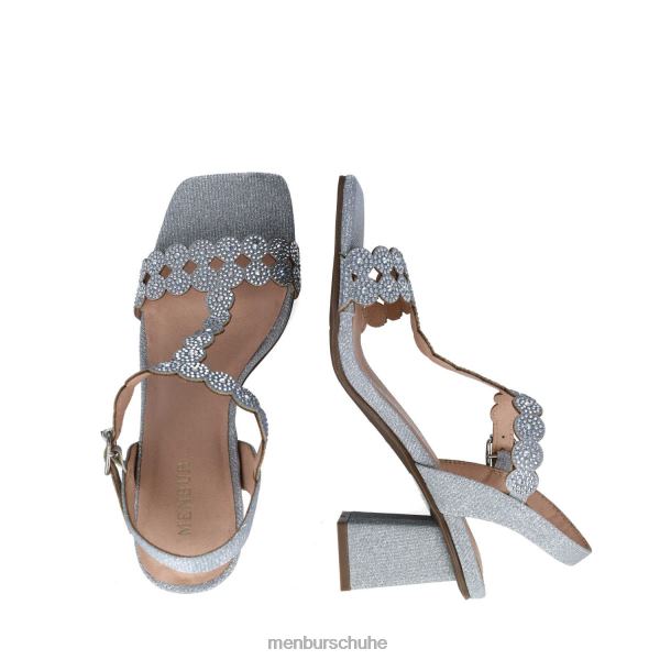 mittlere und niedrige Absätze Menbur kunzita Silber Frauen 2R0V01650