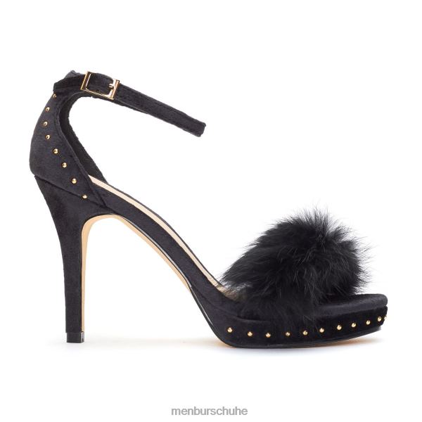 mittlere und niedrige Absätze Menbur leivi Schwarz Frauen 2R0V01871