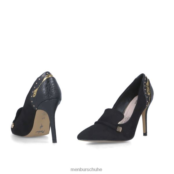 mittlere und niedrige Absätze Menbur lonicera Schwarz Frauen 2R0V05858