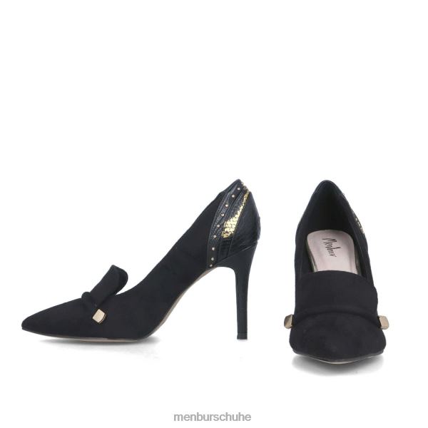 mittlere und niedrige Absätze Menbur lonicera Schwarz Frauen 2R0V05858