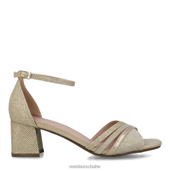 mittlere und niedrige Absätze Menbur madreperla Gold Frauen 2R0V01651