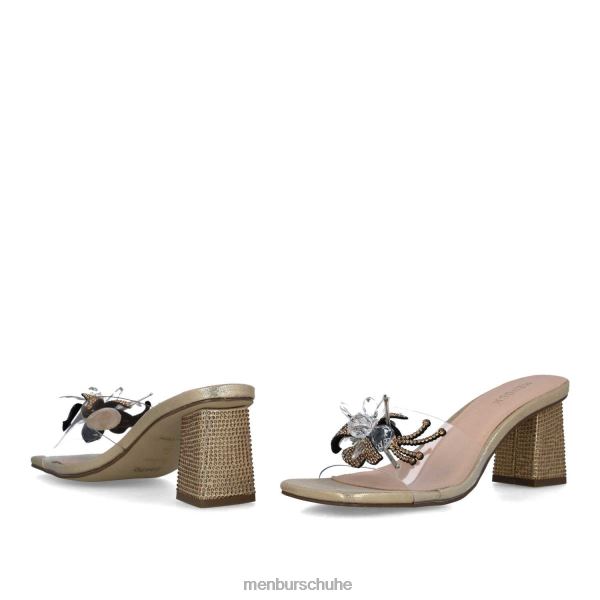 mittlere und niedrige Absätze Menbur melanita Gold Frauen 2R0V05652