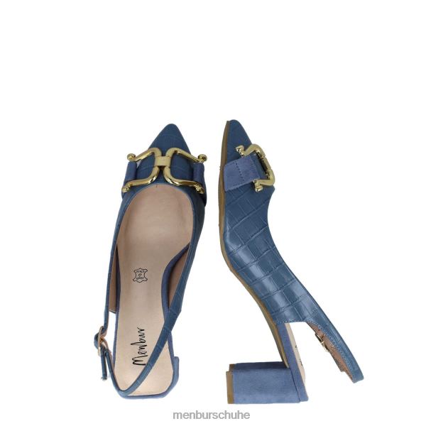 mittlere und niedrige Absätze Menbur metis Azul Claro Frauen 2R0V01676