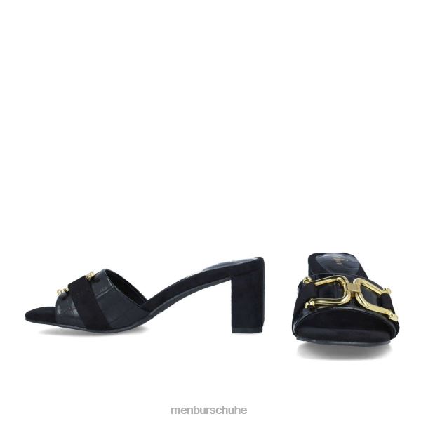 mittlere und niedrige Absätze Menbur metis Schwarz Frauen 2R0V01719