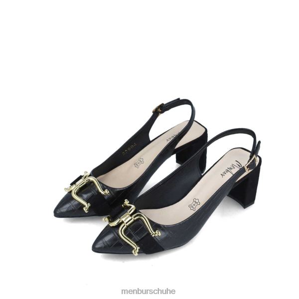 mittlere und niedrige Absätze Menbur metis Schwarz Frauen 2R0V05731