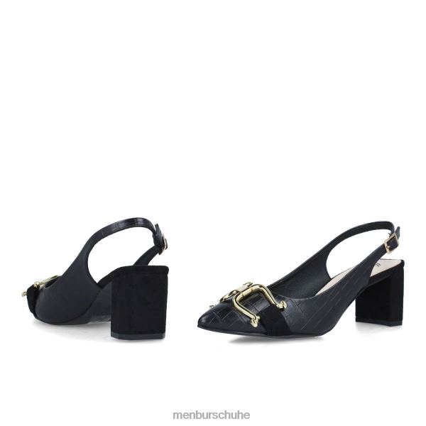 mittlere und niedrige Absätze Menbur metis Schwarz Frauen 2R0V05731