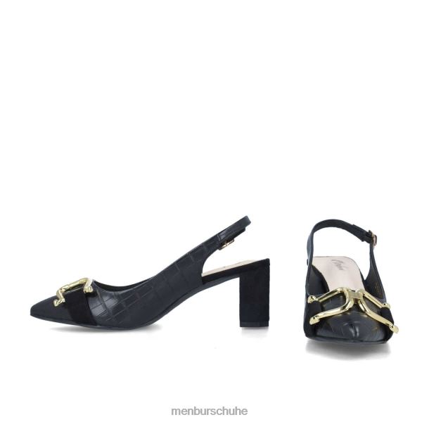 mittlere und niedrige Absätze Menbur metis Schwarz Frauen 2R0V05731