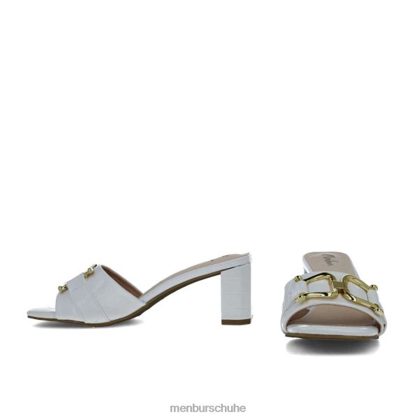 mittlere und niedrige Absätze Menbur metis Weiß Frauen 2R0V05859