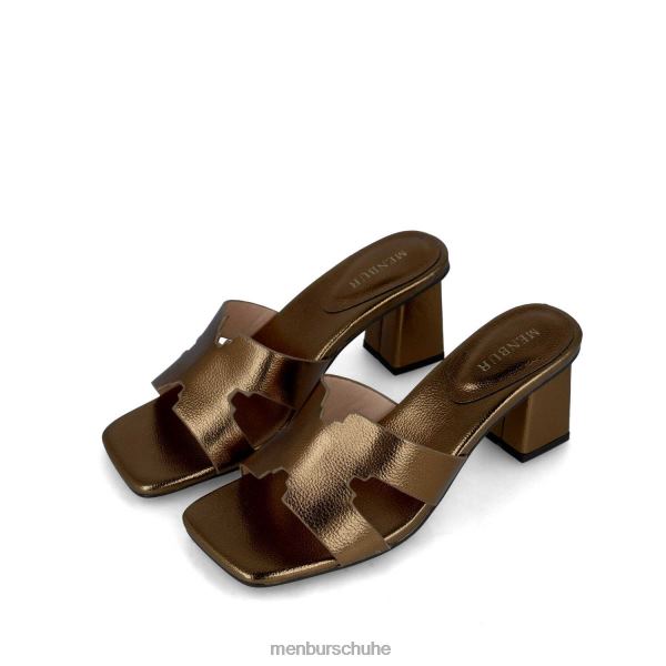 mittlere und niedrige Absätze Menbur mnemea Bronze Frauen 2R0V05787