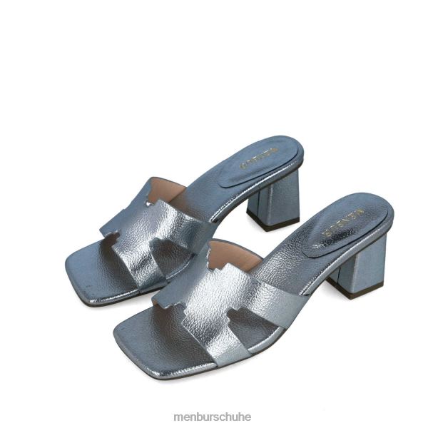mittlere und niedrige Absätze Menbur mnemea Silber Frauen 2R0V05786