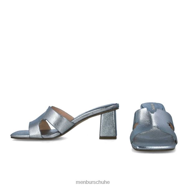 mittlere und niedrige Absätze Menbur mnemea Silber Frauen 2R0V05786