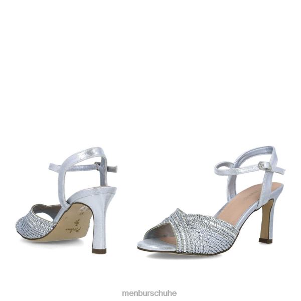 mittlere und niedrige Absätze Menbur nefele Silber Frauen 2R0V05809