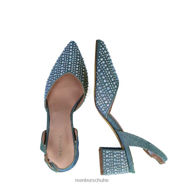 mittlere und niedrige Absätze Menbur nett Azul mittel Frauen 2R0V05749