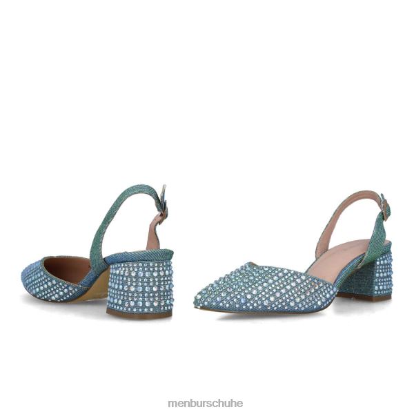 mittlere und niedrige Absätze Menbur nett Azul mittel Frauen 2R0V05749