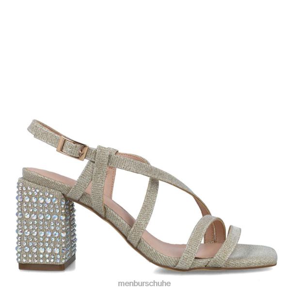 mittlere und niedrige Absätze Menbur nett Gold Frauen 2R0V01715