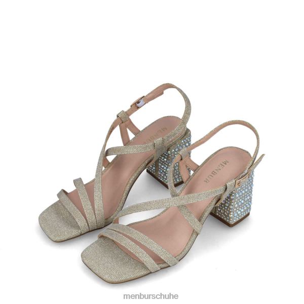 mittlere und niedrige Absätze Menbur nett Gold Frauen 2R0V01715