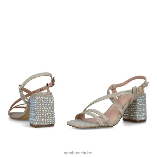 mittlere und niedrige Absätze Menbur nett Gold Frauen 2R0V01715