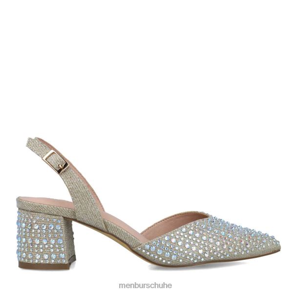 mittlere und niedrige Absätze Menbur nett Gold Frauen 2R0V05751