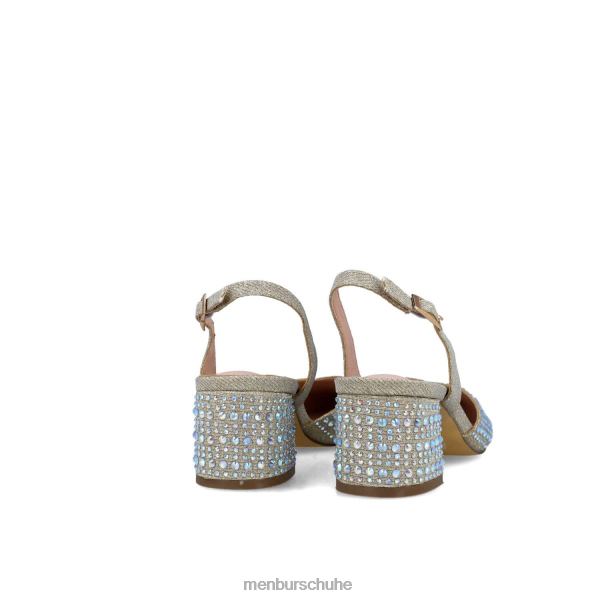 mittlere und niedrige Absätze Menbur nett Gold Frauen 2R0V05751