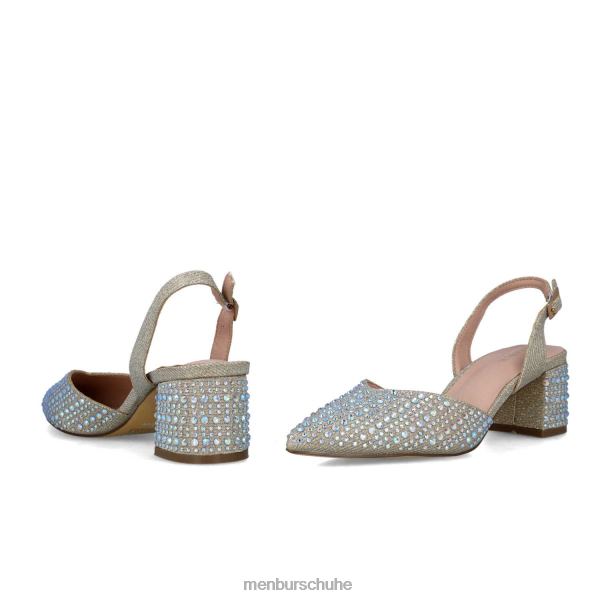 mittlere und niedrige Absätze Menbur nett Gold Frauen 2R0V05751