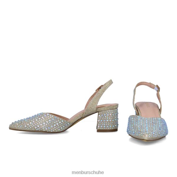 mittlere und niedrige Absätze Menbur nett Gold Frauen 2R0V05751