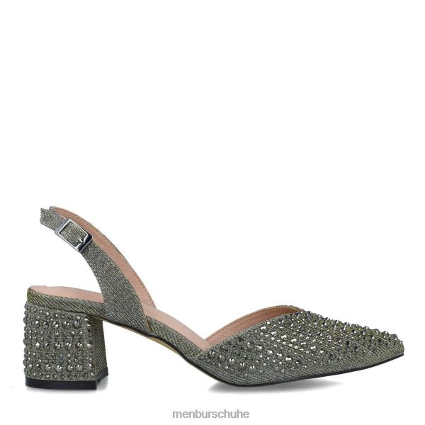 mittlere und niedrige Absätze Menbur nett grau Frauen 2R0V05752