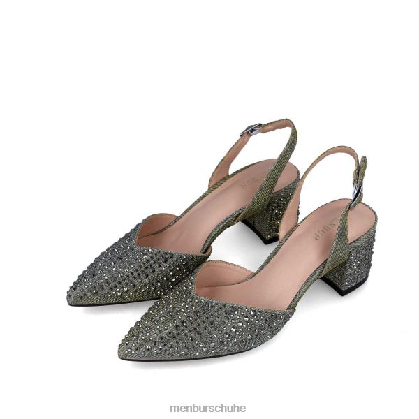 mittlere und niedrige Absätze Menbur nett grau Frauen 2R0V05752