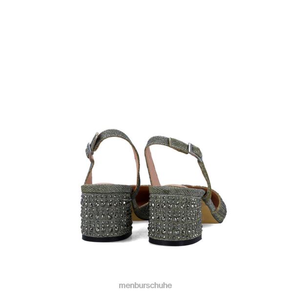 mittlere und niedrige Absätze Menbur nett grau Frauen 2R0V05752