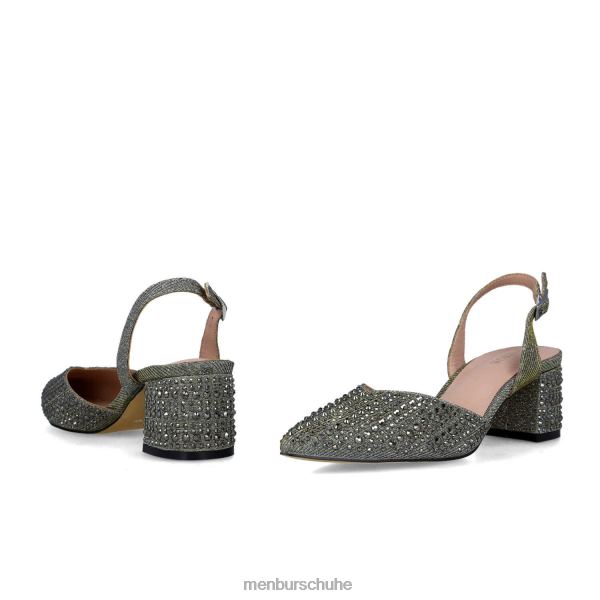 mittlere und niedrige Absätze Menbur nett grau Frauen 2R0V05752