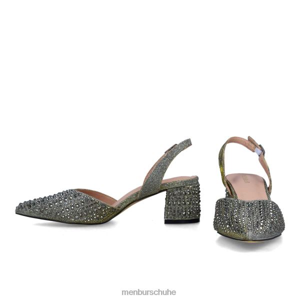 mittlere und niedrige Absätze Menbur nett grau Frauen 2R0V05752